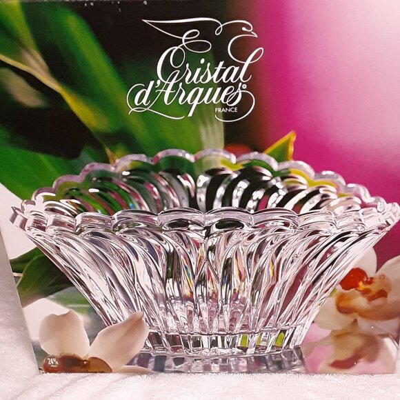NEW Cristal d'Arques Niagara Collection Serving Bowl Made in France - Picture 5 of 14